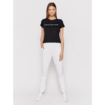 Calvin Klein Jeans T-Shirt Institutional J20J207879 Černá