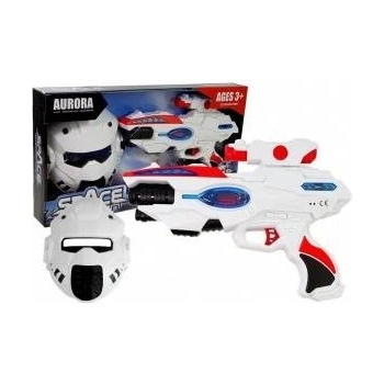 LEAN Toys Space Laser Gun with Mask