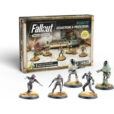 Modiphius Entertainment Fallout: Wasteland Warfare Assaultrons & Protectrons EN