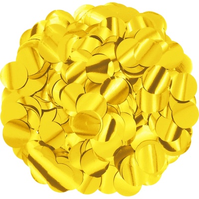 Party Papierové konfety 500 g zlaté