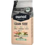 OWNAT Adult Grain Free Chicken - Натурална суха храна, БЕЗ ЗЪРНО, за пораснали кучета от всички породи, с 65% пилешко месo - 14 кг, Испания - 109641