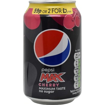 Pepsi MAX Cherry 330 ml