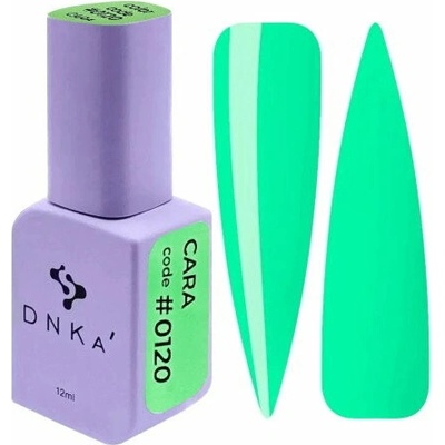 DNKa' Color 0120 neonově tyrkysový gelový lak 12 ml