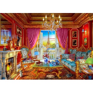 Bluebird Puzzle - Puzzle Dominic Davison: Paris Luxury - 500 piese