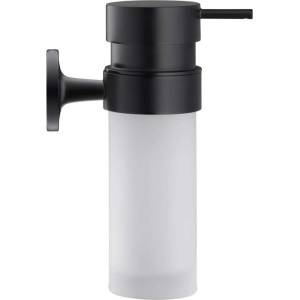 Duravit Starck T - Дозатор за сапун с държач, матово черно/млечно стъкло 0099354600 (0099354600)