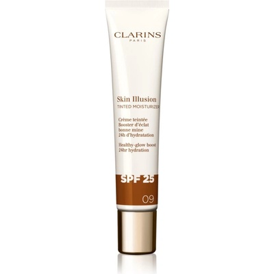 Clarins Skin Illusion Tinted Moisturizer тониращ крем SPF 25 цвят 09 40ml