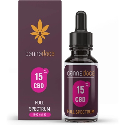 Cannadoca 15% CBD масло - пълен спектър