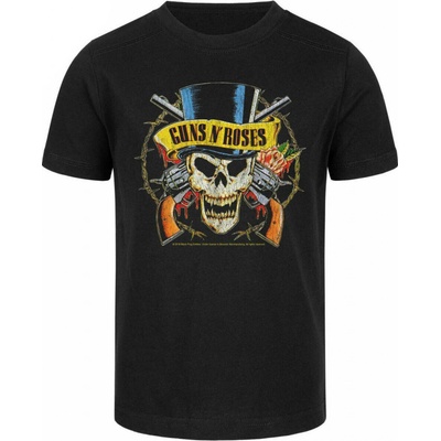Metal-kids tričko metal Guns N' Roses TopHat čierna