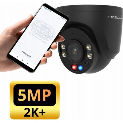 Foscam W5EP 5MP POE černá