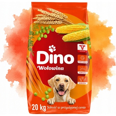 DINO s hovädzím mäsom 20 kg