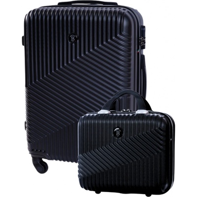 BERTOO Milano černý set 2v1 52l, 12l