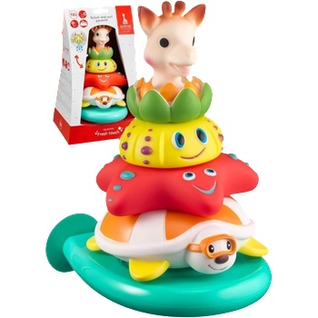 Софи жирафчето: Играчка за баня - Пирамида (s523431)