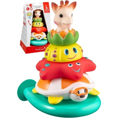 Софи жирафчето: Играчка за баня - Пирамида (s523431)