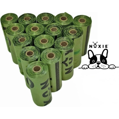 Nuxie Biologicky odbúrateľné vrecia na psie exkrementy 10x15 ks.