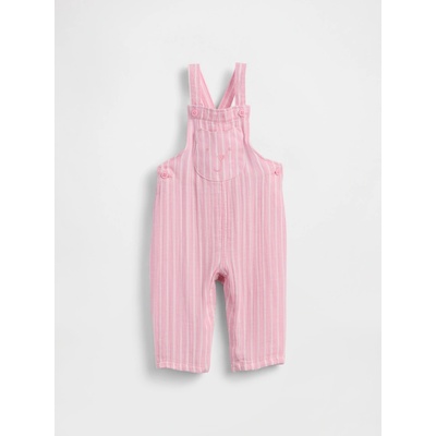 GAP Baby mušelínový overal Brannan Bear Ružová