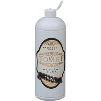 Tomfit masážny olej s extraktom chmeľu 1000 ml