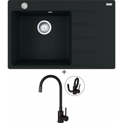 Set Franke CNG 611-78 TL/2 + Deante NEO LUNO BOC N72M