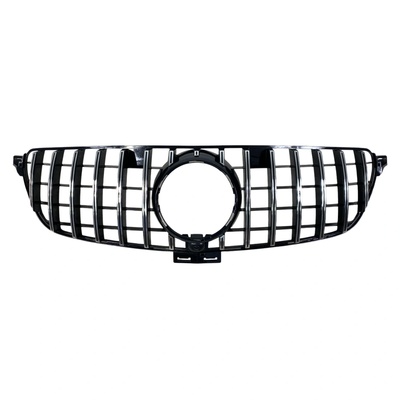 Решетка за Mercedes GLE W166 SUV / C292 Coupe (2015-2019) chrome/black - GT (PX-ZW-317)