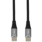 iBOX IKUTC USB-C кабел 60W 2m Черен (IKUTC2B)