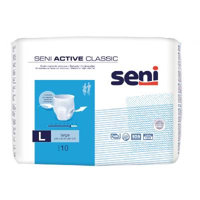 Абсорбиращи гащи за възрастни Seni Active Classic L, 10бр (SL-00-55)