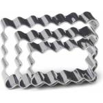 Patisse 3 Piece Stainless Steel Simple Cookie Cutter Set - Patisse