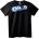 NOONEBRAND Тениска OHIO Щат - 7XL, Black