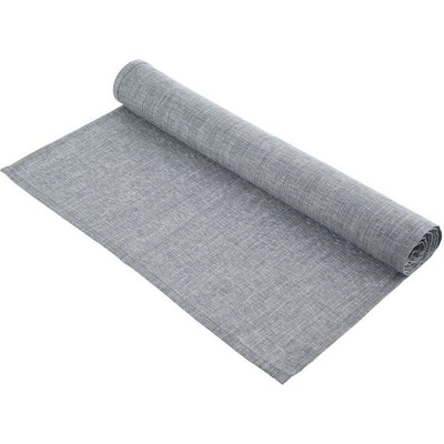 Obrus-behúň polyester svetlošedý 140x40 cm