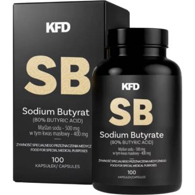 KFD Nutrition Sodium Butyrate 500 mg [100 капсули]