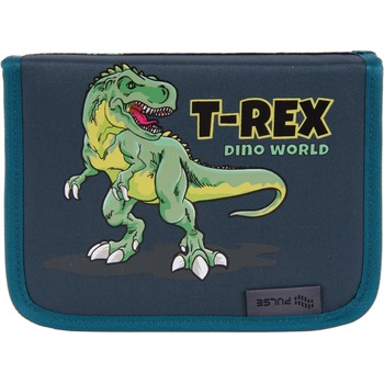 Image 1 of PULSE Ученически несесер Pulse - Dino world, 1 цип (122030)