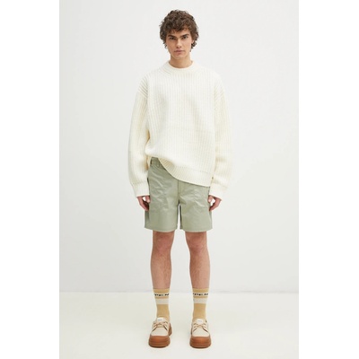 Mki miyuki zoku Пуловер с вълна MKI MIYUKI ZOKU Chunky Rib Knit Crewneck (CHUNKY.RIB.KNIT.CREWNE.)