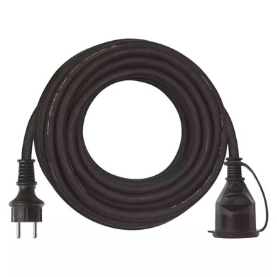 EMOS Гумен удължител Emos 10M 3x 2.5mm черен (P01810R) (emosP01810R)