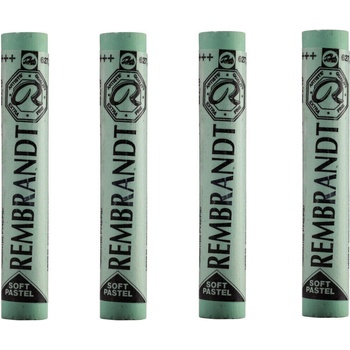 Rembrandt Soft Pastel sada suchých pastelov permanent green light 9 4 ks