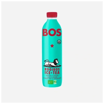 Bos Ledový čaj Rooibos limetka a zázvor BIO 1 l