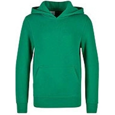Build Your Brand detská mikina s kapucňou BY117 C. Green