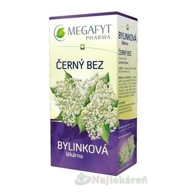 Megafyt Bylinková lékárna Bez černý čaj 20 sáčků