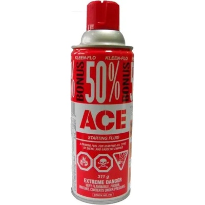KLEEN-FLO STARTING FLUID ACE - Samoštarter +50% 311g