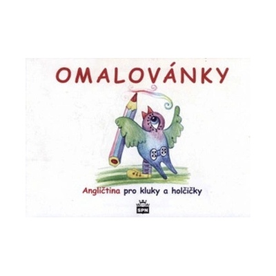 Omalovánky Angličtina pro kluky a holky