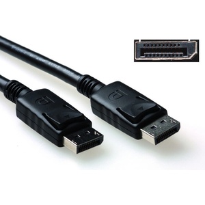 ACT DisplayPort кабел ACT, 2m, 4K UHD 60Hz, Pin 20 - AK3980 (AK3980)