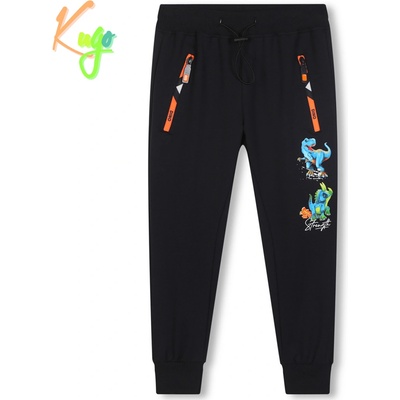 Kugo JT8501 oranžové zipsy tmavo modrá
