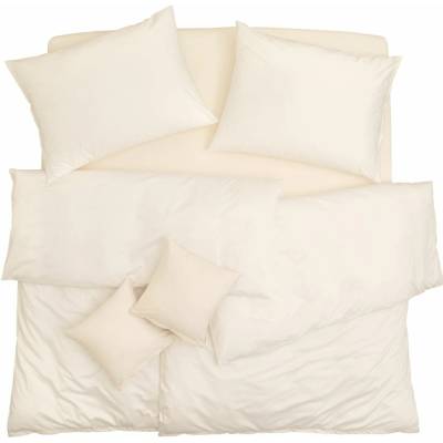 SCANquilt Obliečky SATÉN TENCEL PLUS smotanová 140x200 70x90