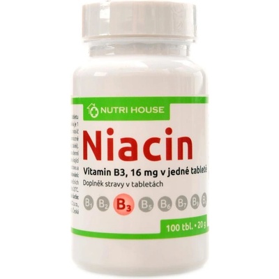 Nutrihouse Vitamin B3 Niacin 100 tablet