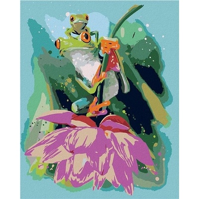 zuty Malování podle čísel Rosničky 80 x 100 cm vypnuté plátno na rám