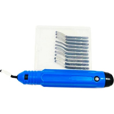 Odhrotovač s vymeniteľnými čepeľami KD10043 modrá