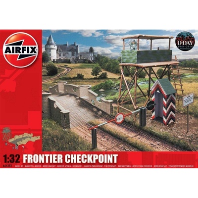 Airfix AF-A06383 diorama Frontier Checkpoint 1:32