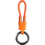 4smarts USB-C към USB-C кабел тип ключодържател за всички устройства с USB-C - 4smarts KeyRing USB-C to USB-C Cable (оранжев) (bulk) (541926)