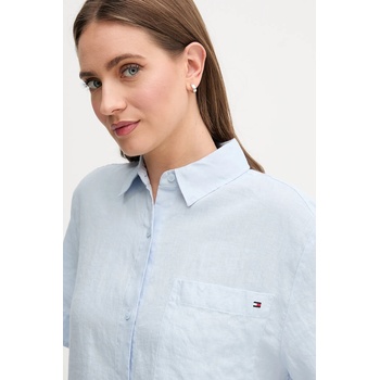 Tommy Hilfiger Ленена риза Tommy Hilfiger (WW0WW44720)
