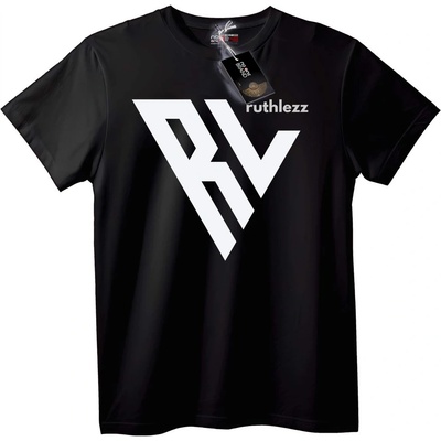 NOONEBRAND Тениска Лого на Ruthlezz RV - 2XL, Black