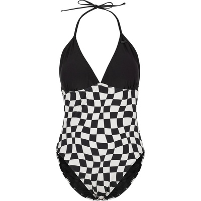 SoulCal Дамски бански костюм SoulCal Halter Swimsuit Womens - Black Check