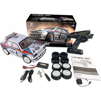 Amewi RC auto Hyper Go Lancia Delta HF Integrale Rellye/Drift 4WD RTR 1:14