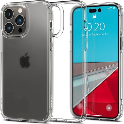 Spigen Ultra Hybrid Case - хибриден кейс с висока степен на защита за iPhone 15 (прозрачен-матиран)